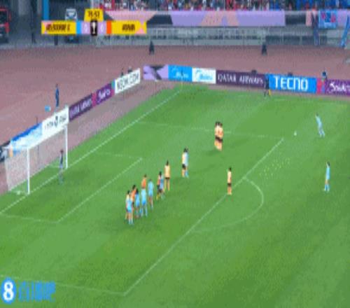 武漢女足77分鐘01落后！墨爾本城女足利用定位球機會頭球破門